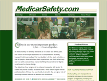 Tablet Screenshot of medicarsafety.com